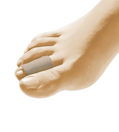 Защитный чехол для пальцев стопы с покрытием